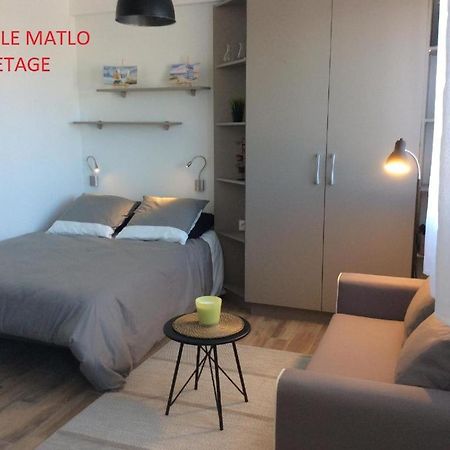 Les Studios Vue Mer Le Matlo Dinard Kültér fotó