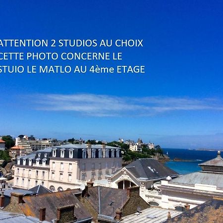 Les Studios Vue Mer Le Matlo Dinard Kültér fotó