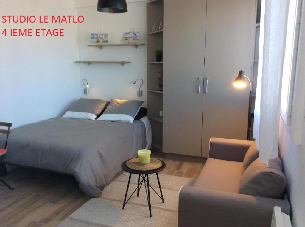 Les Studios Vue Mer Le Matlo Dinard Kültér fotó